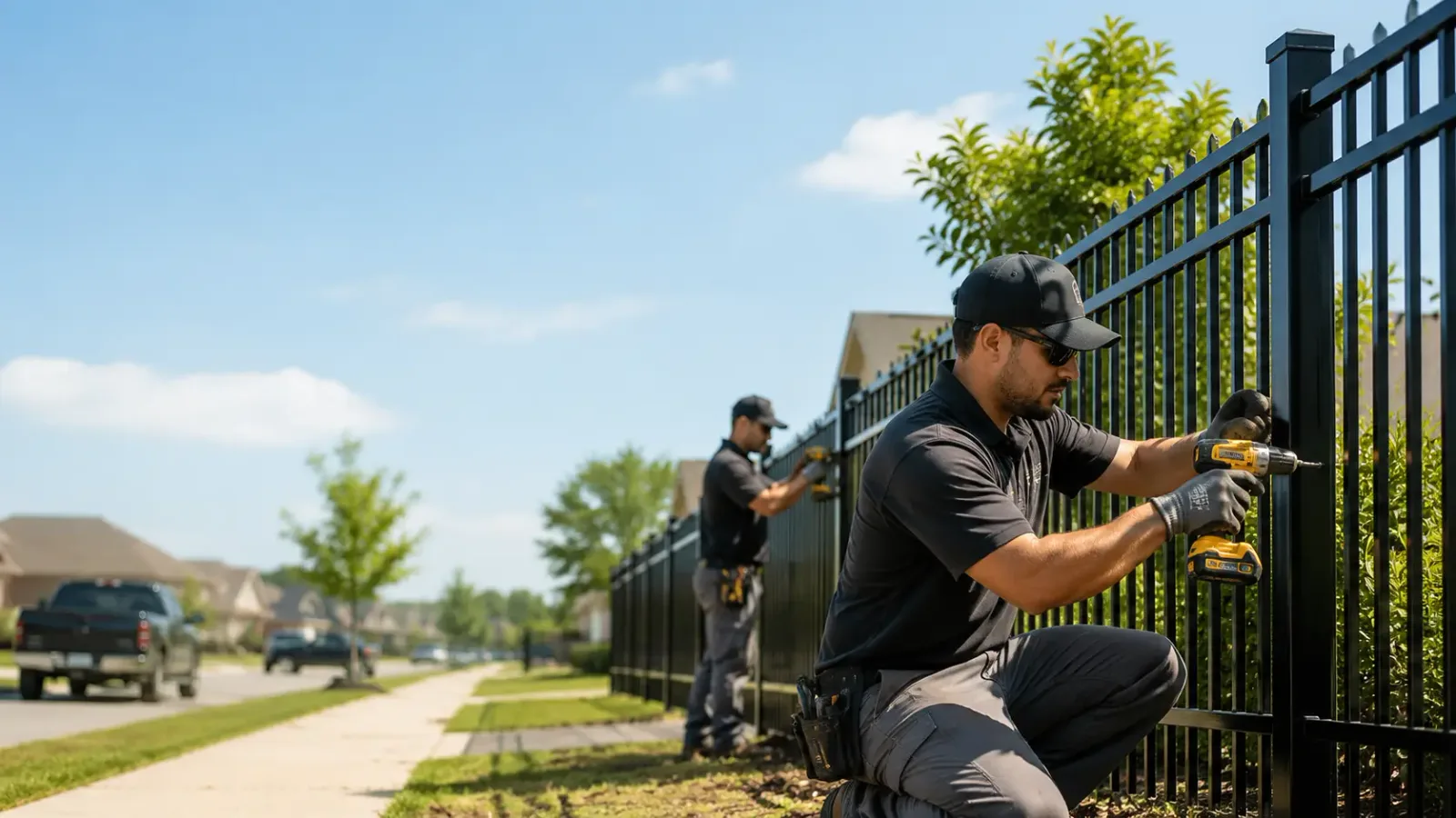 Metal Fence Installation in Creston, IA